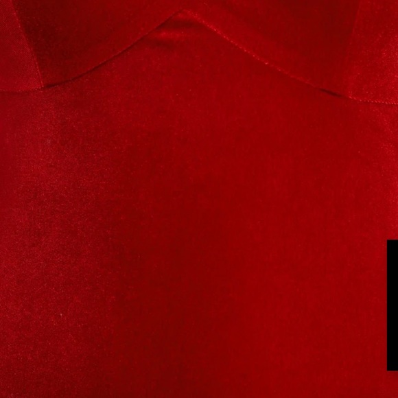 Lulus Red Velvet
Embellished Cutout back, Long Sleeve Mini Dress, Medium,NWT - Picture 10 of 12